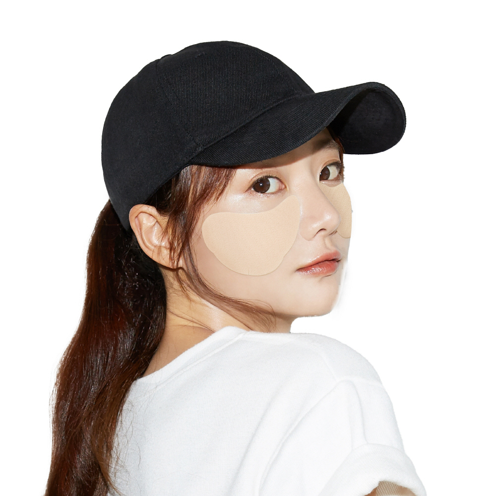썬 패치 얼굴 자외선 햇빛 차단 볼 광대 아이 기미 UV 여름 골프 4매입, 3개 - 상세 이미지 5