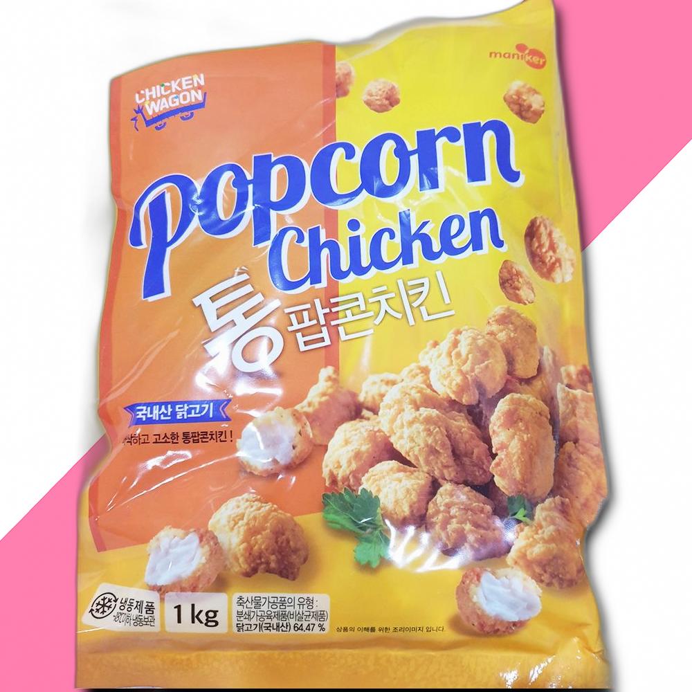 마니커 팝콘치킨 약 6G x160개 1KG : 신도유통