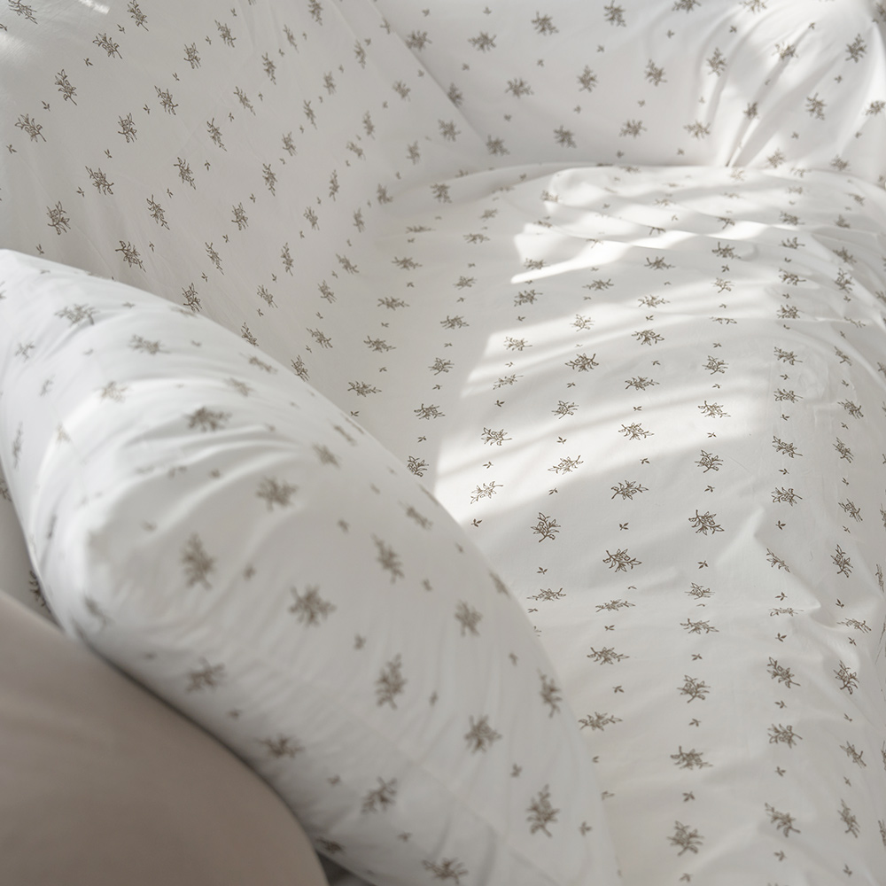 블랑 쇼파커버 가리개 덮개 프리미엄 60수 고밀도 순면 100% 1 2인용