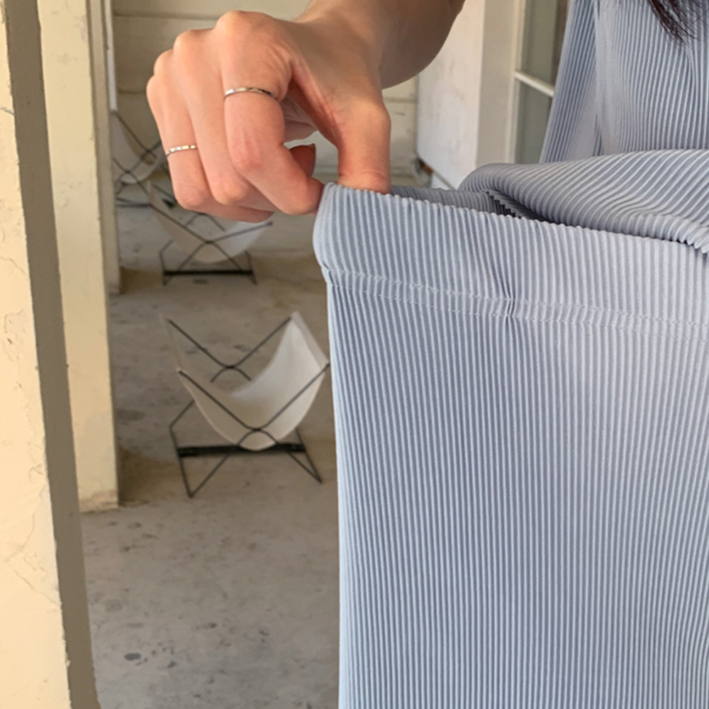 에르미르 플리츠 밴딩 팬츠 - 상세 이미지 2