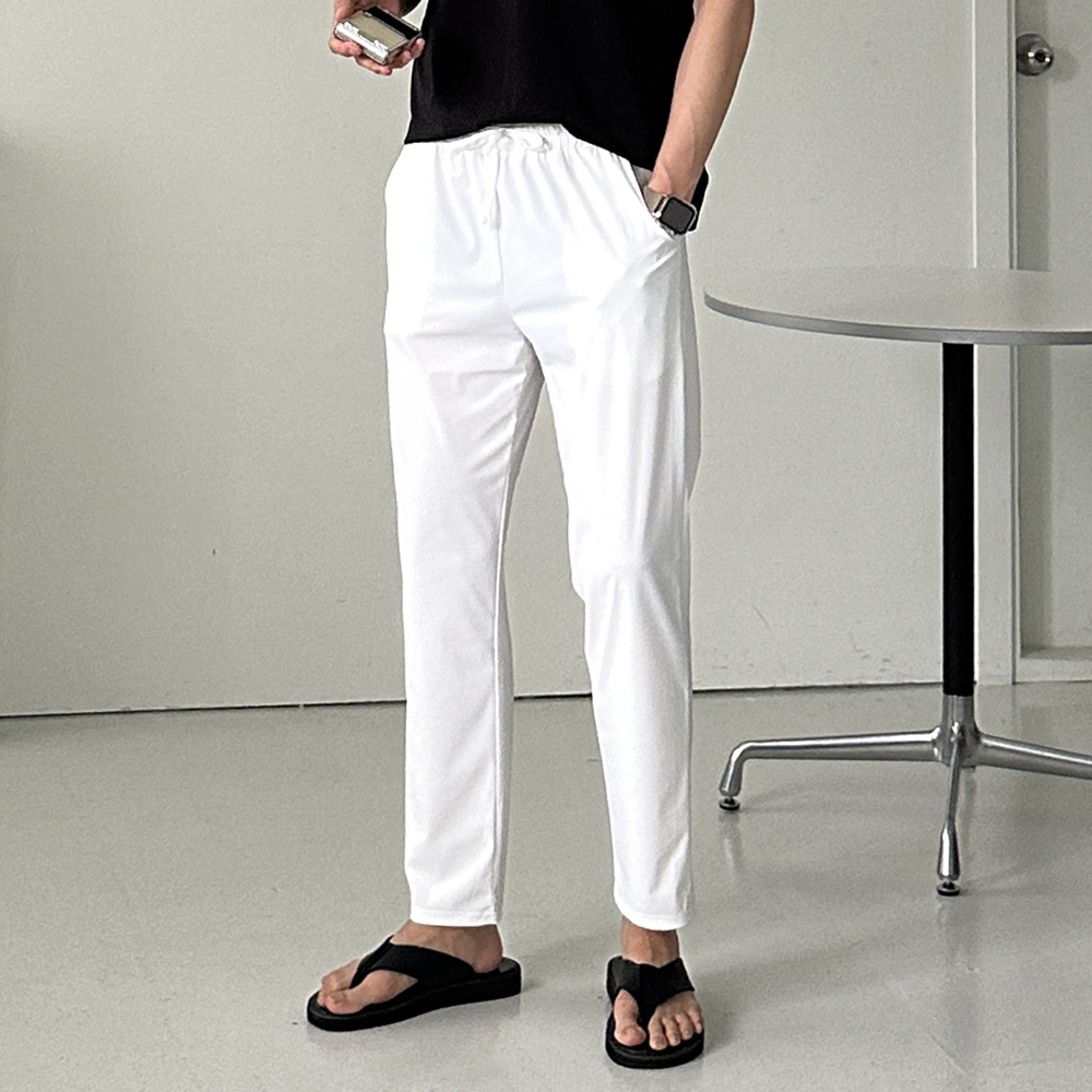 남자냉장고바지 남자여름바지 쿨링 아이스 팬츠 - 상세 이미지 4