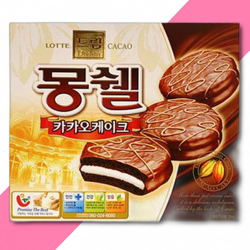 롯데 몽쉘카카오 12P 몽쉘 어린이간식 카스타드 간식 : 신선뜨락