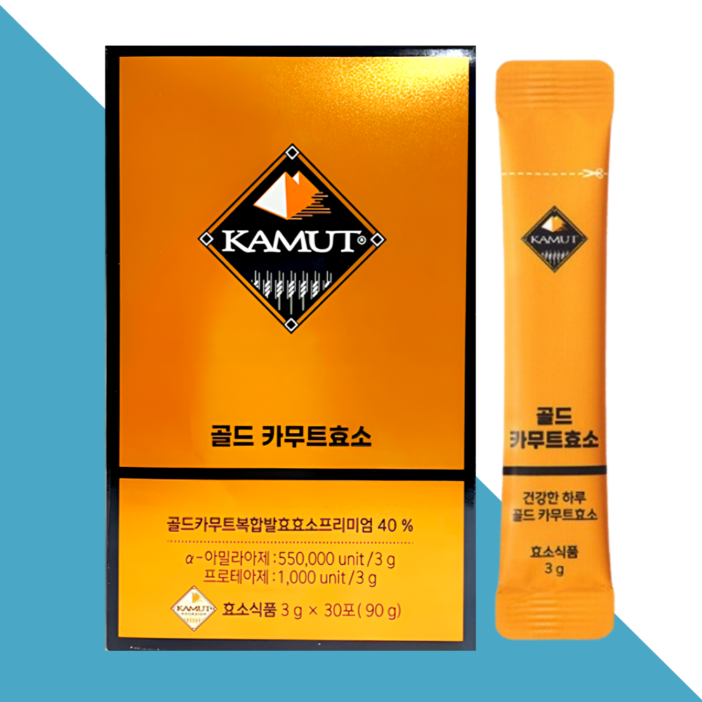 그레인온 카무트효소 골드 카뮤트 소화 효소 30포X1개 - 상품 이미지