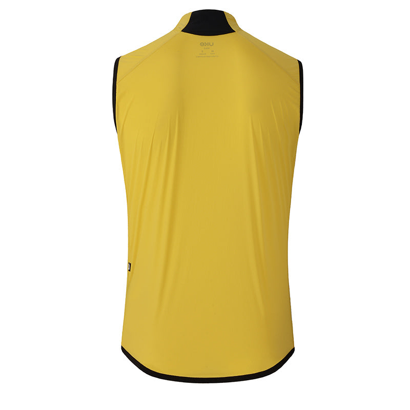 유키 GM001 자전거 질렛 바람막이 조끼 남성용 Gilet CL-1 Yixing - Yellow - 상세 이미지 2