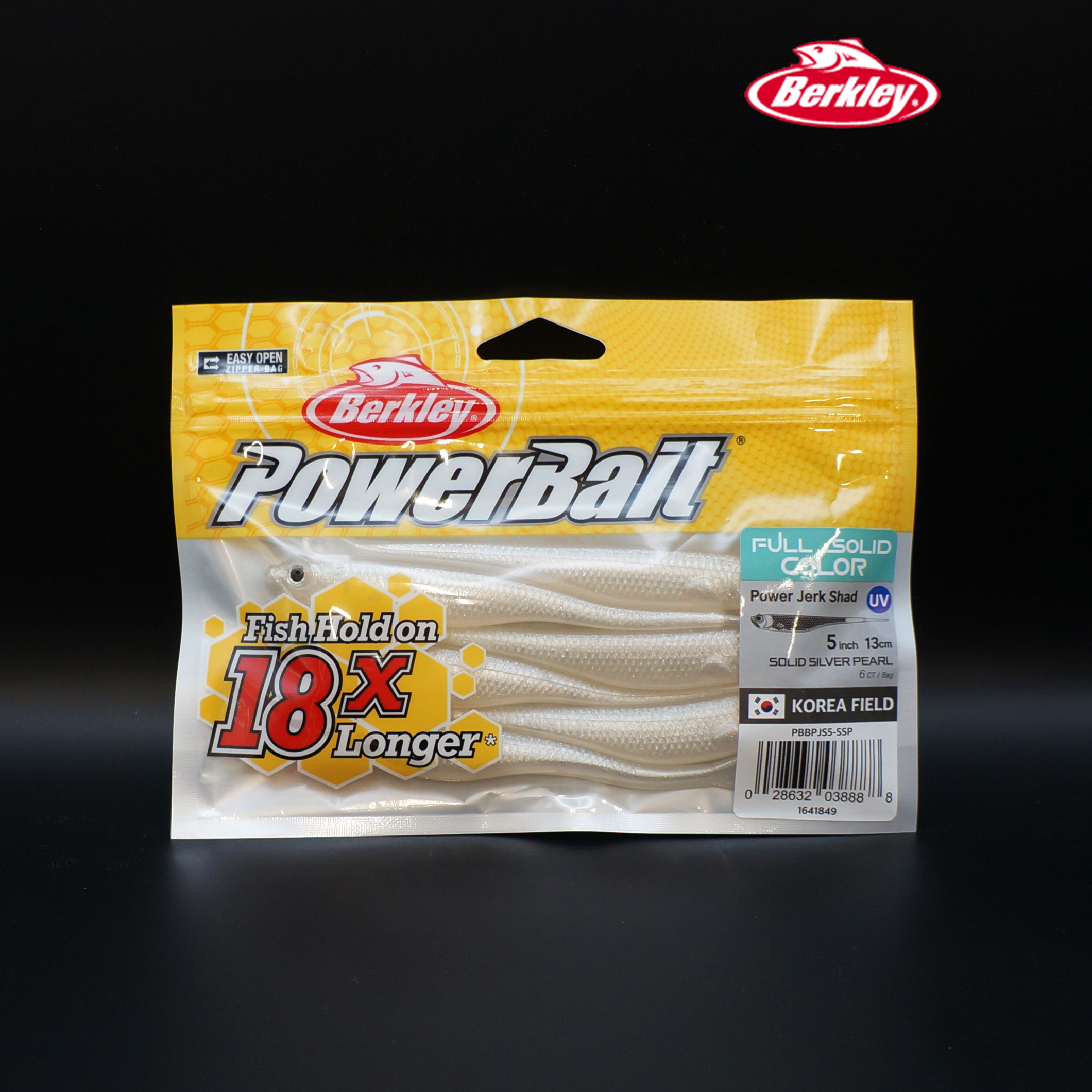 버클리 파워베이트 UV 파워저크쉐드 풀솔리드 컬러 광어 다운샷 웜 솔리드 레드, 13cm - 상세 이미지 5
