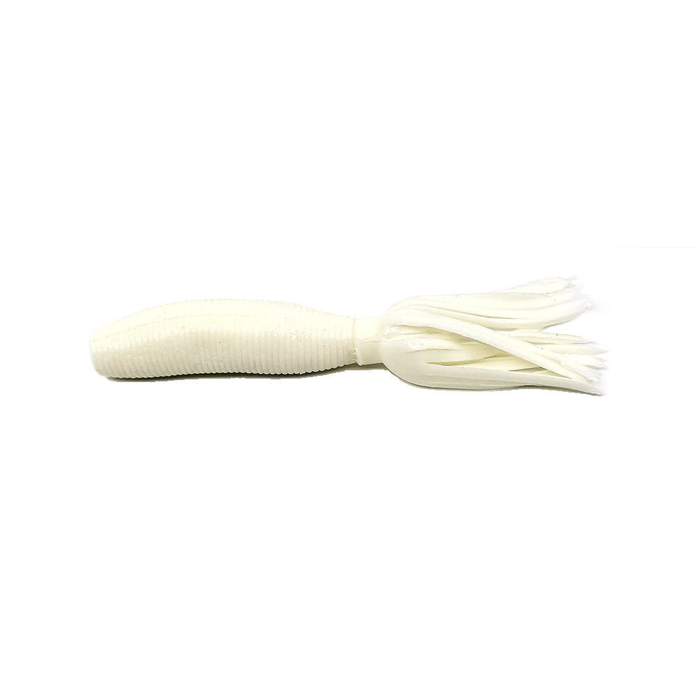 캣츠크로우 아네모네 배스 이카웜 노싱커웜 고비중웜 001 화이트, 10cm(4인치) - 상세 이미지 4