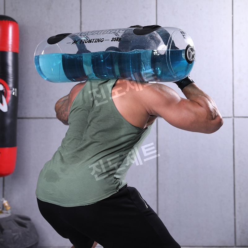 중량 물주머니 워터바벨 아쿠아백 운동 무게 덤벨 웨이트 1-20KG 3색 - 상세 이미지 4