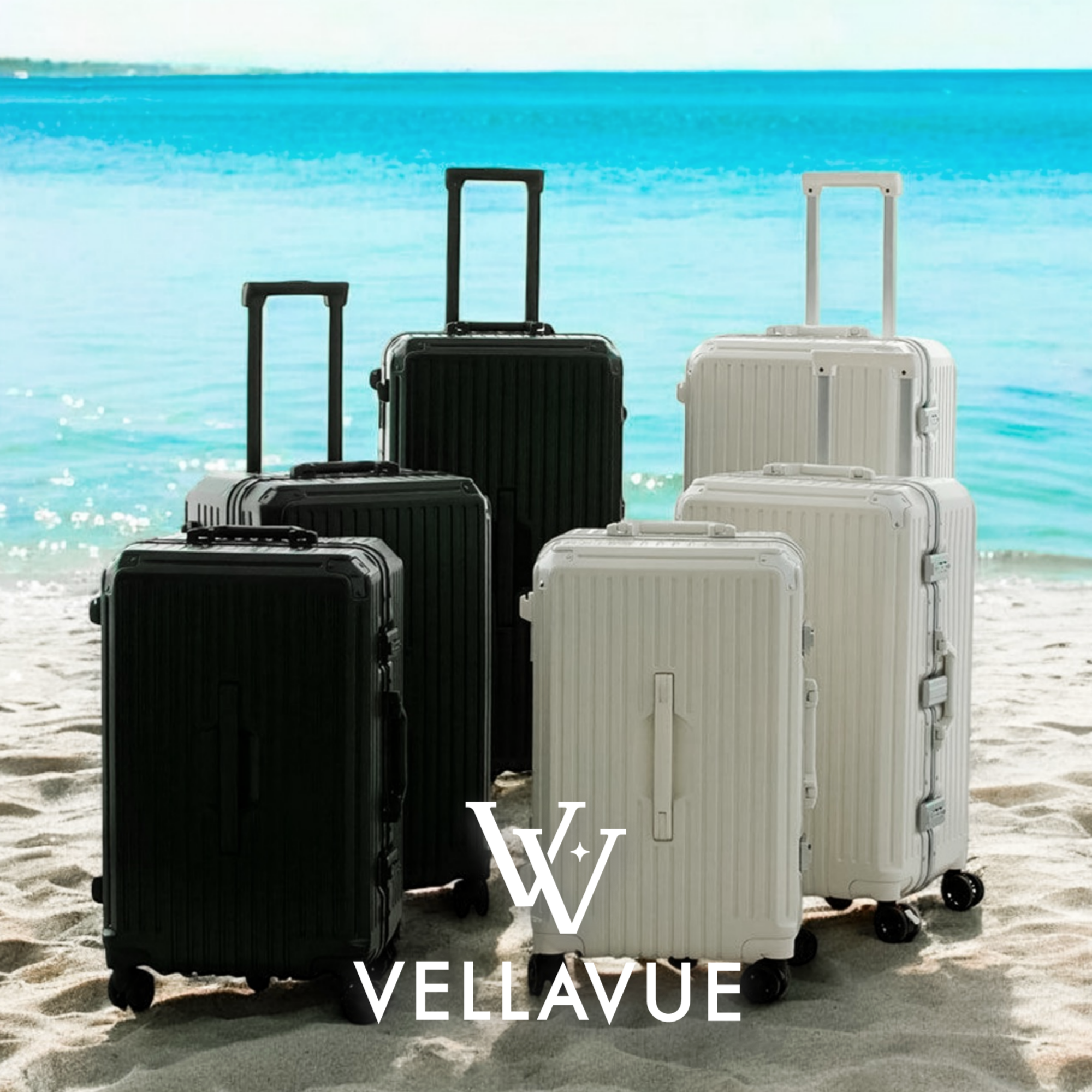 여행용캐리어 66cm(26인치) 캐리어 대형 확장형 PC 금고형 벨라뷰 여행 가방
