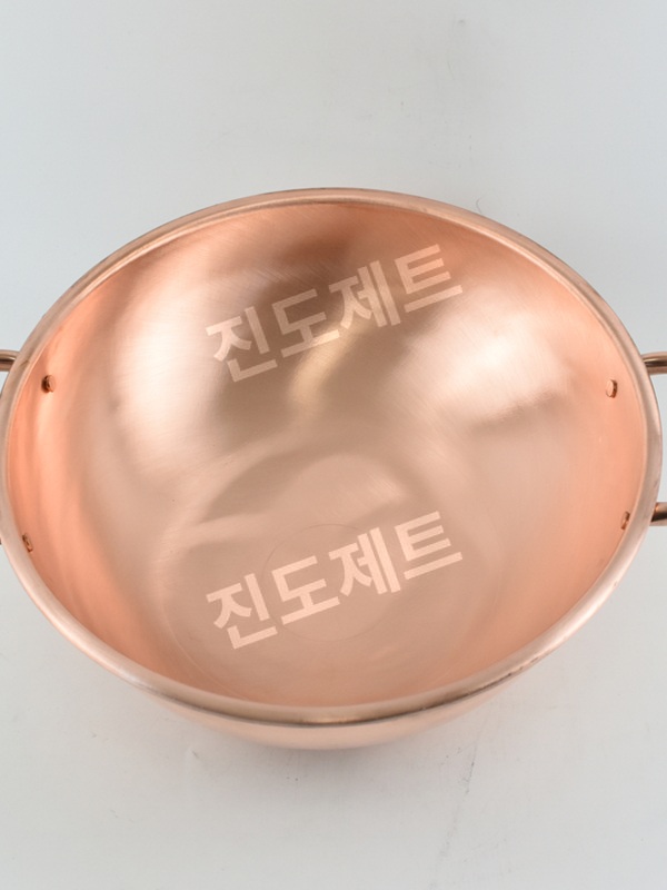 구리냄비 주방 손잡이 소스팬 조리 육수 전골 요리 30CM 바이노럴 가스 - 상세 이미지 5