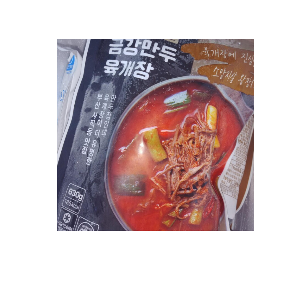 금강만두 육개장 630g x10봉 : 아츠브라운