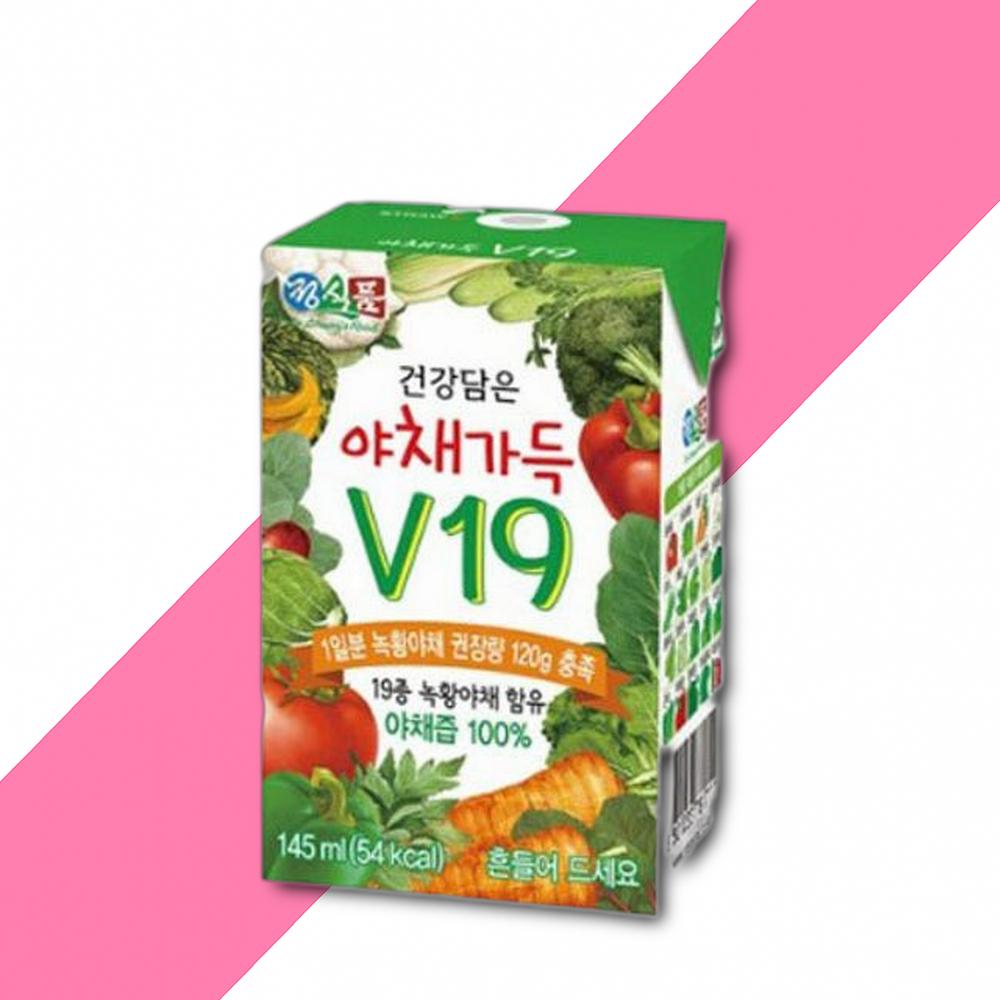 베지밀 건강담은 야채가득 V 19 145ml x 24팩 : 은혜의집