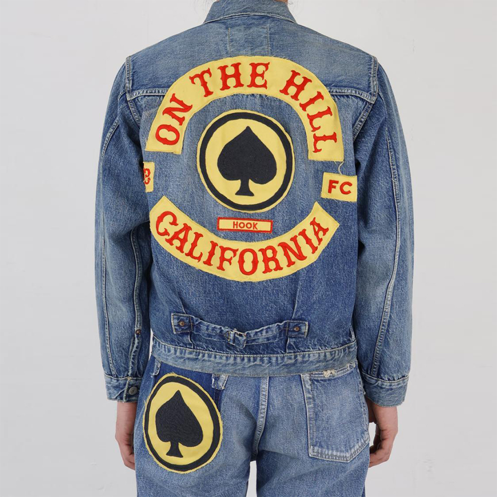 폴카운트 데님 자켓 Type1 Denim Jacket Dartford With Patch 청자켓 2107HA - 상세 이미지 3