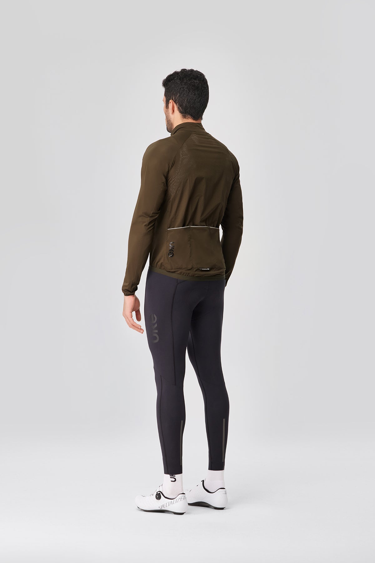 유키 FM001 자전거 바람막이 남성용 CL-1 Full illumination - Olive Green - 상세 이미지 3