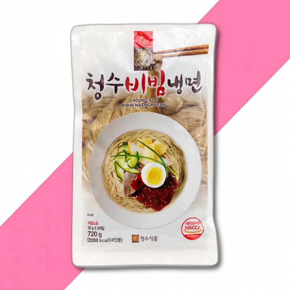 청수 비빔냉면 720G X 2개 : 제이엔유통