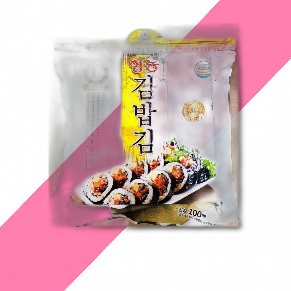 협농 구운김밥김 100매 250g x4개 : 은혜의집