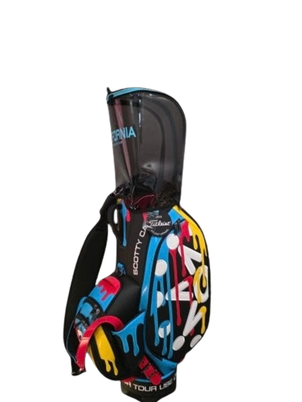 2025 스카티카메론 Paint Drip Tour Staff Bag 스태프백 후드커버 - 상품 이미지