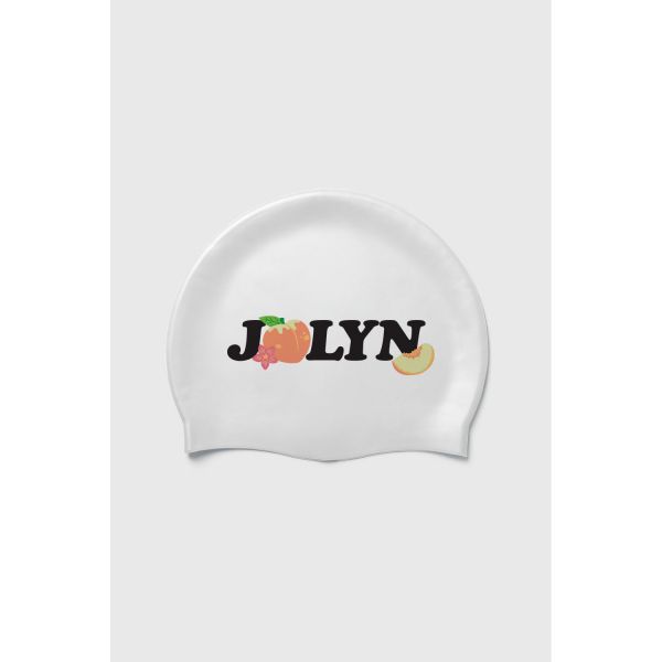 졸린 피치 실리콘 수모 수영모자 Jolyn Peach - 메인 이미지