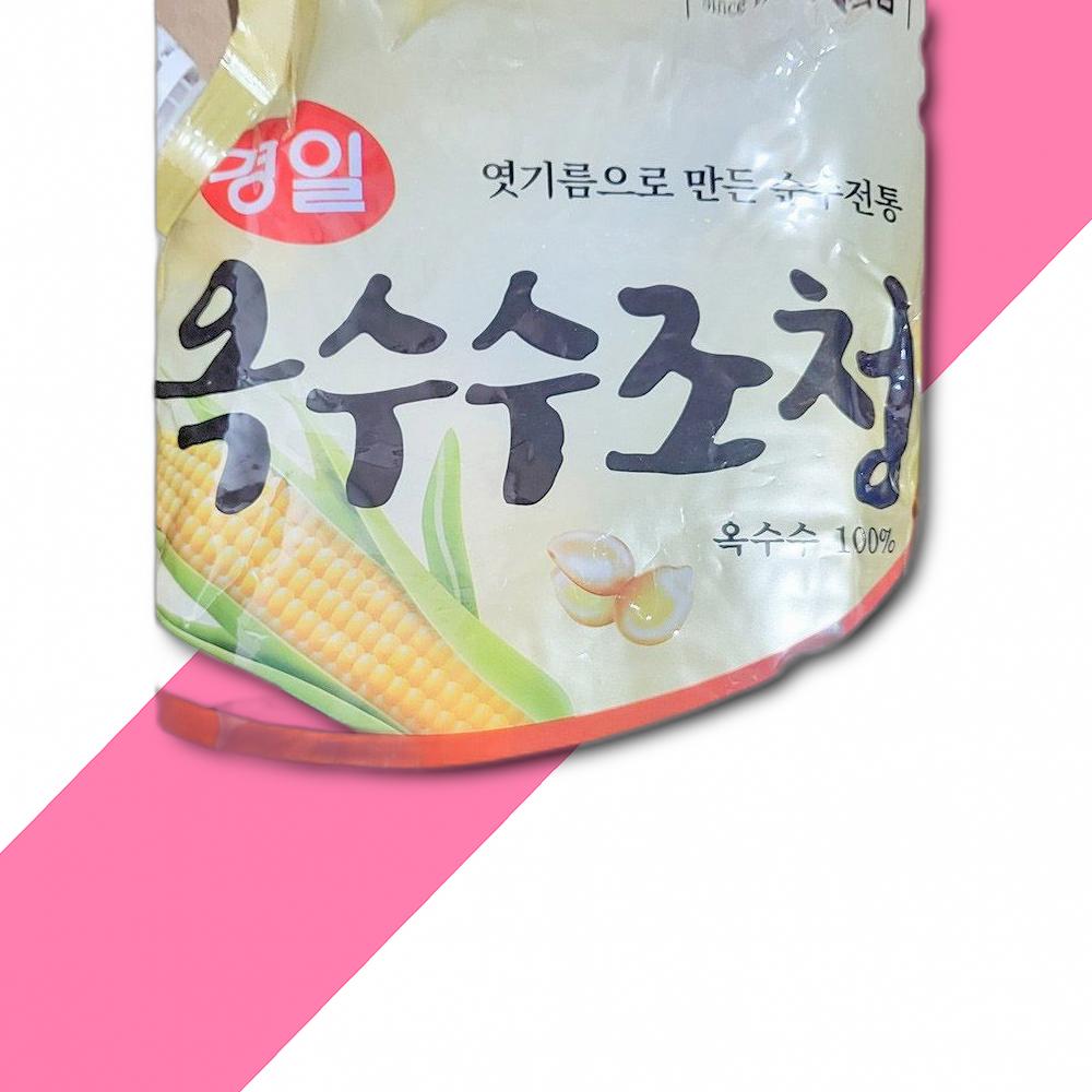옥수수조청 경일식품 3KG 맥아물엿 조청 말통 식자재 : 텐텐유통