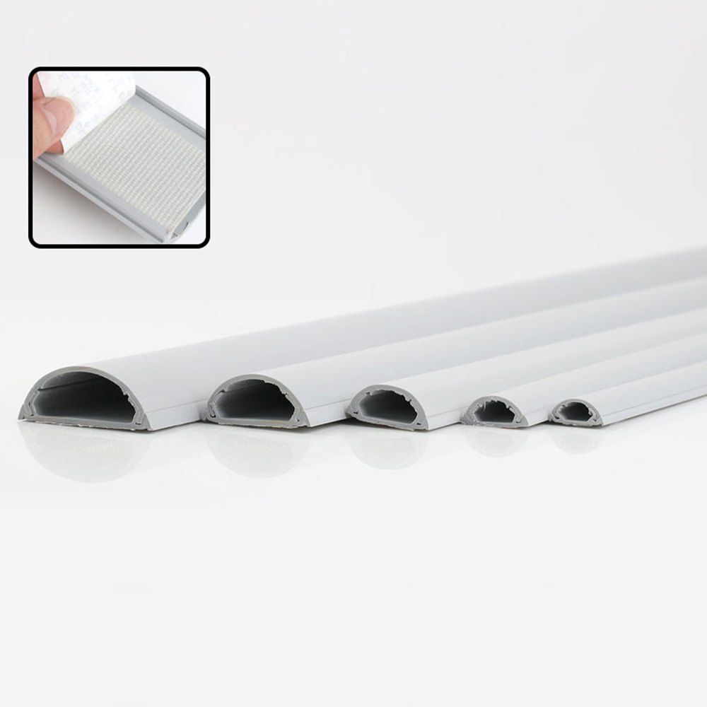 고강도 PVC 랜선 배선 선정리 몰딩 쫄대 쫄때 졸대 전기선 전선 가리개 커버 1호