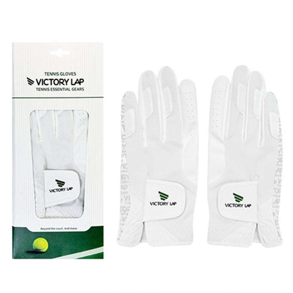 빅토리랩 테니스 장갑 여름 하계용 스트레치 에센셜 기어 화이트