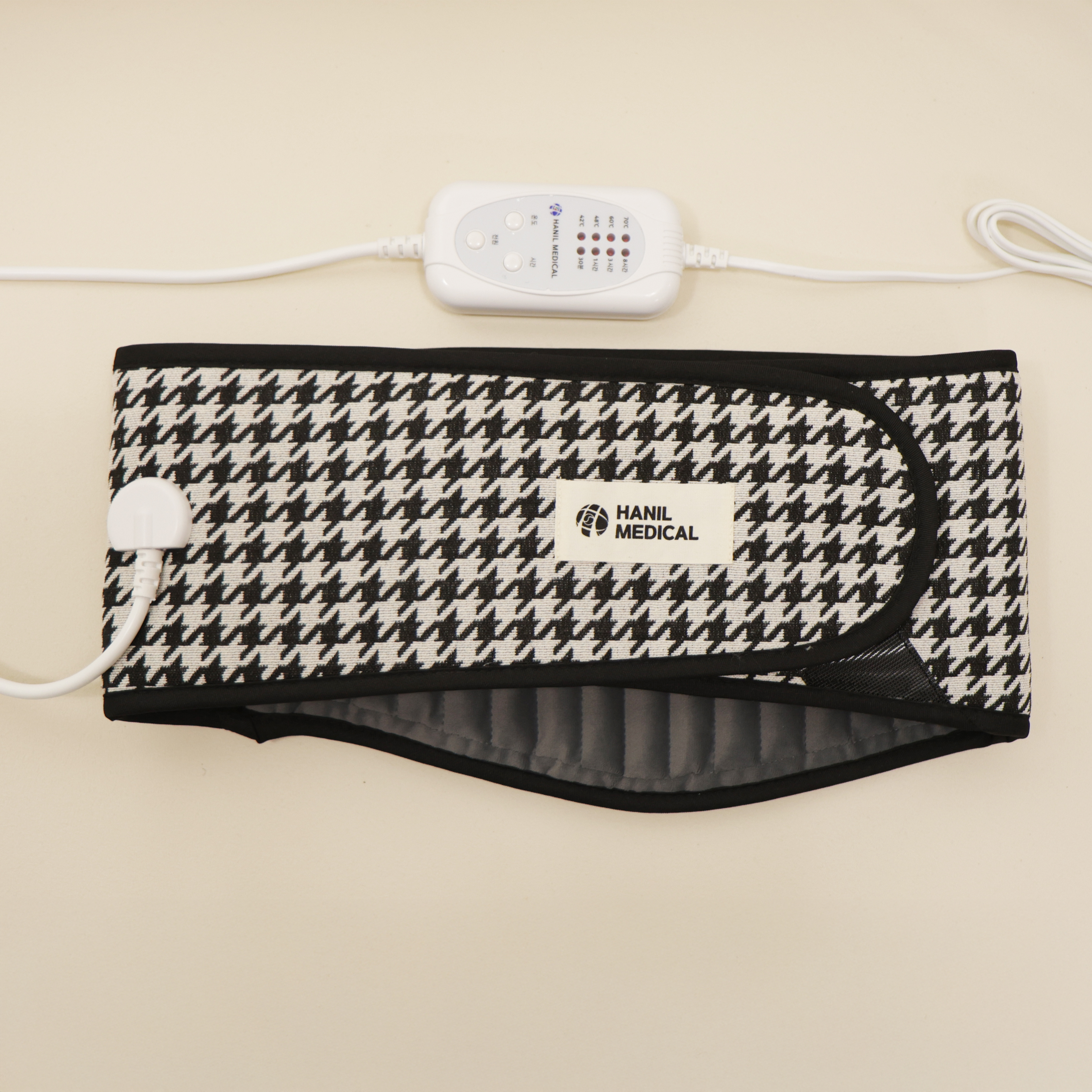 한일의료기 허리 찜질기 전기 온열 찜질팩 배 복부 복대 등 생리통 벨트 원적외선 온열기