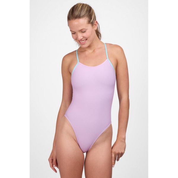 졸린 페리 수어 그레이프 원피스 수영복 Jolyn Perry Swim Onesie - Sour Grape & Huckleberry & Tangelo - 메인 이미지