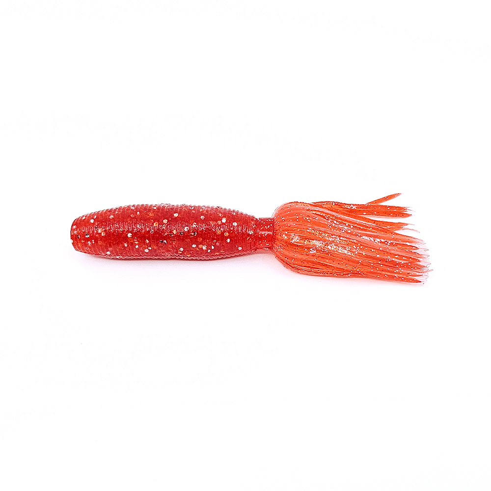 캣츠크로우 아네모네 배스 이카웜 노싱커웜 고비중웜 005 레드 실버, 10cm(4인치) - 상세 이미지 4