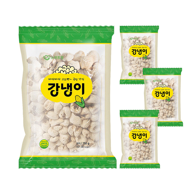 스위트영 강냉이 150g 4봉지 - 상품 이미지