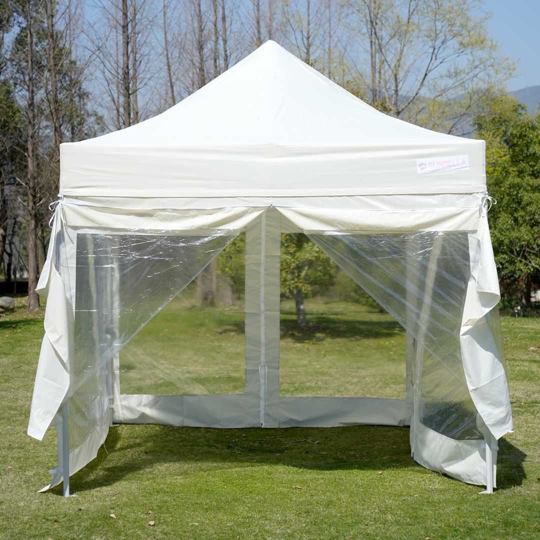 접이식 캐노피 천막 투명 바람막이 포장마차 방수 천막 캐노피 옆면천 22