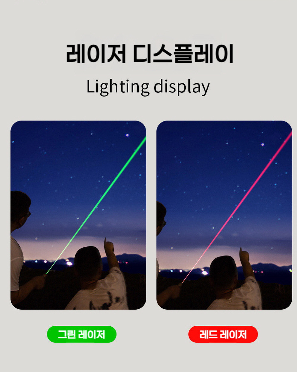 고출력 레이저포인터 그린 레이저포인터 PPT 레이저펜 미니 레이저포인터 레이저펜 사용법