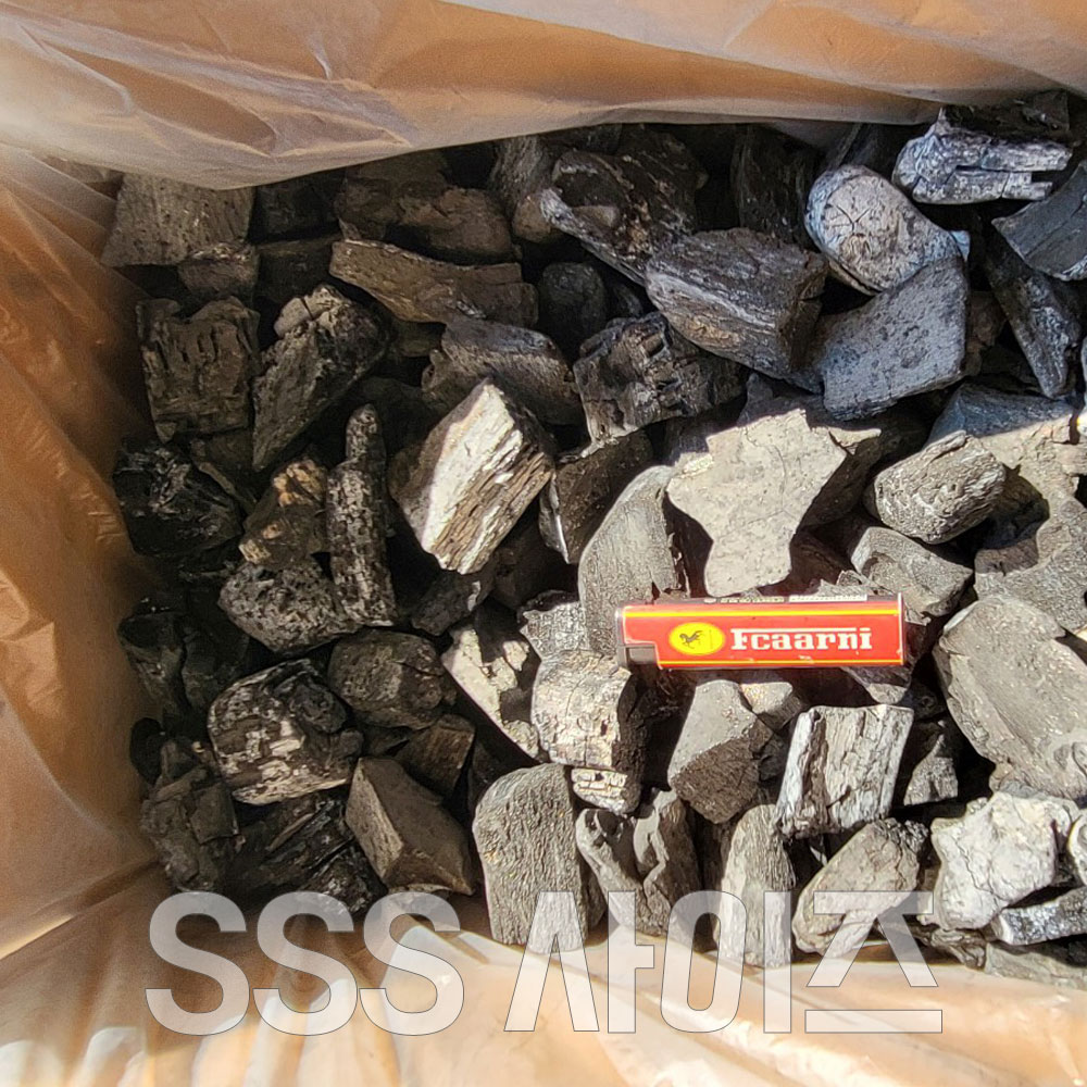 화랑 비장탄 SS 마이띠유 라오스 백탄 참숯 캠핑 바베큐용 10kg, 1개 이미지 6