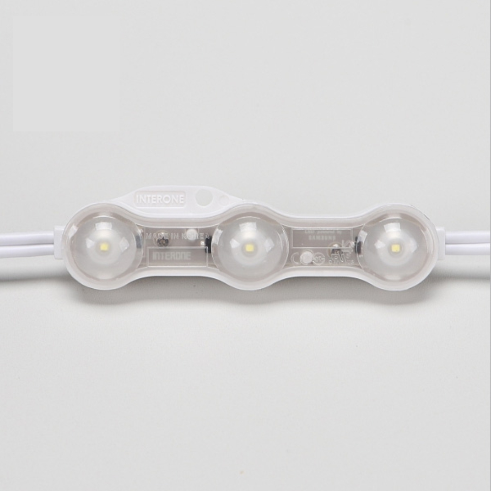 국산 LED 3구 모듈 주광색 9.0K Z3U-V05-W 고효율 200개 렌즈형 간판 조명 인터원 - 상세 이미지 2
