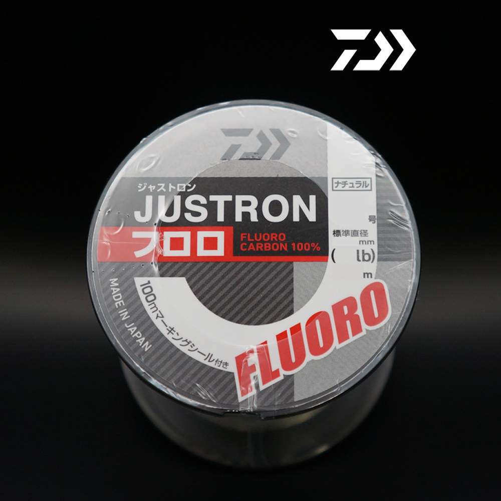 다이와 저스트론 후로로 카본 플로로 쇼크리더 카본줄 루어 원줄 목줄 0.6호, 300m