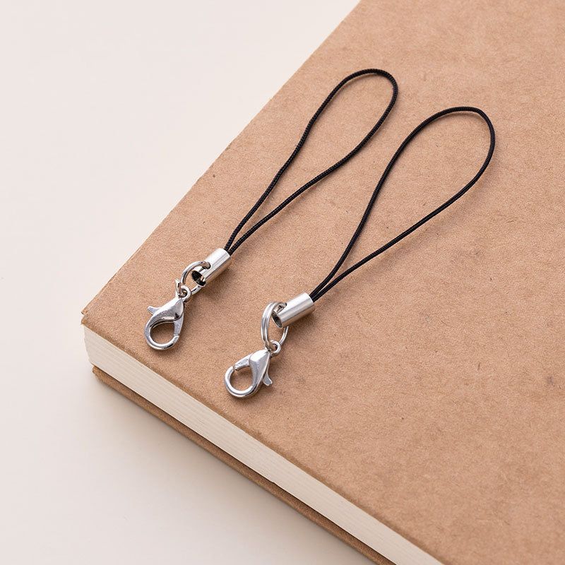 컬러 열쇠고리 줄 끈 스트랩 인형 키링 부자재 악세사리 만들기 자동차 가방 키홀더 재료