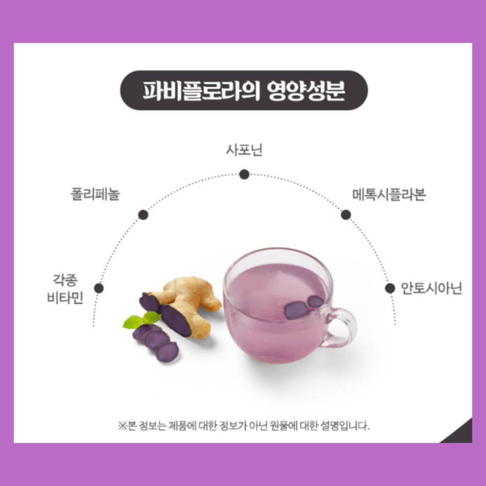 파피플로라 파비플로라 효능 흑생강 추출물 100티백 이미지 6