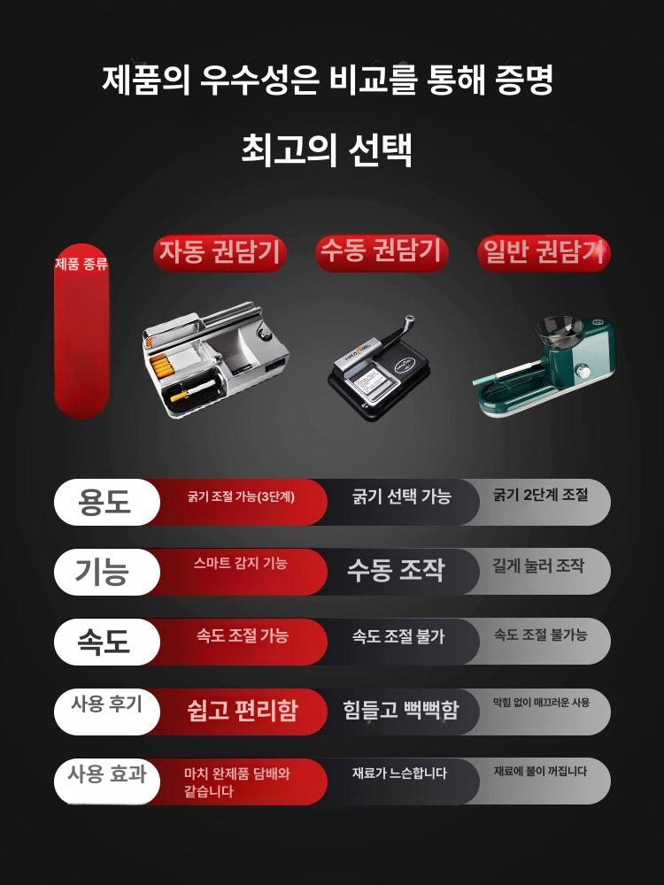 담배 롤링 튜빙 기계 상품 잎 8mm 자동 6.5mm 전동 단일 상품 - 상세 이미지 2