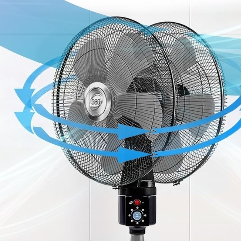 20인치 대형 양날개선풍기 앞뒤선풍기 축사용 영업용 양면 선풍기