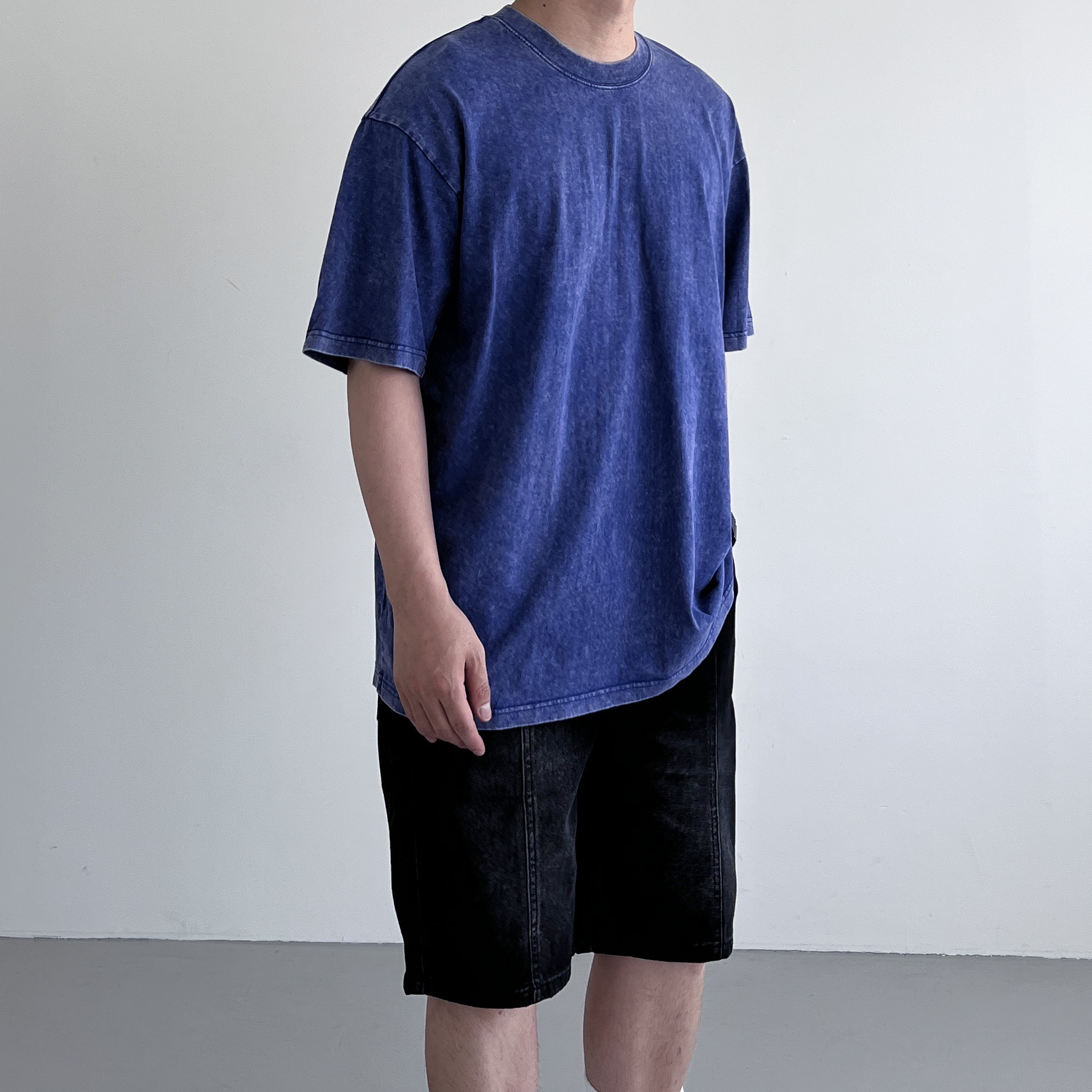 피그먼트반팔 두꺼운반팔티 10수반팔 - 상세 이미지 3