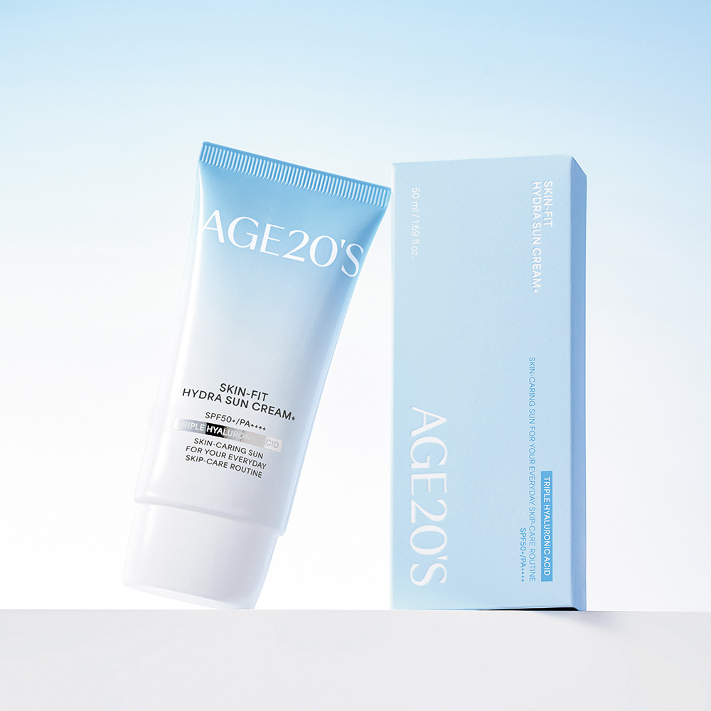 에이지투웨니스 스킨 핏 수분 선크림 플러스 50ml 2개(+10ml 2개) (SPF50+, PA++++)