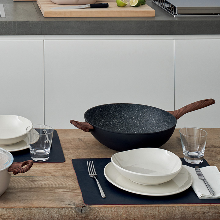 [삼보넷] 락앤로즈 WOK 32cm (블랙) - 상세 이미지 2
