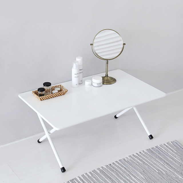 HOMATO 좌식 접이식테이블 80 SM-733NPL 빈티지화이트 0231.8120