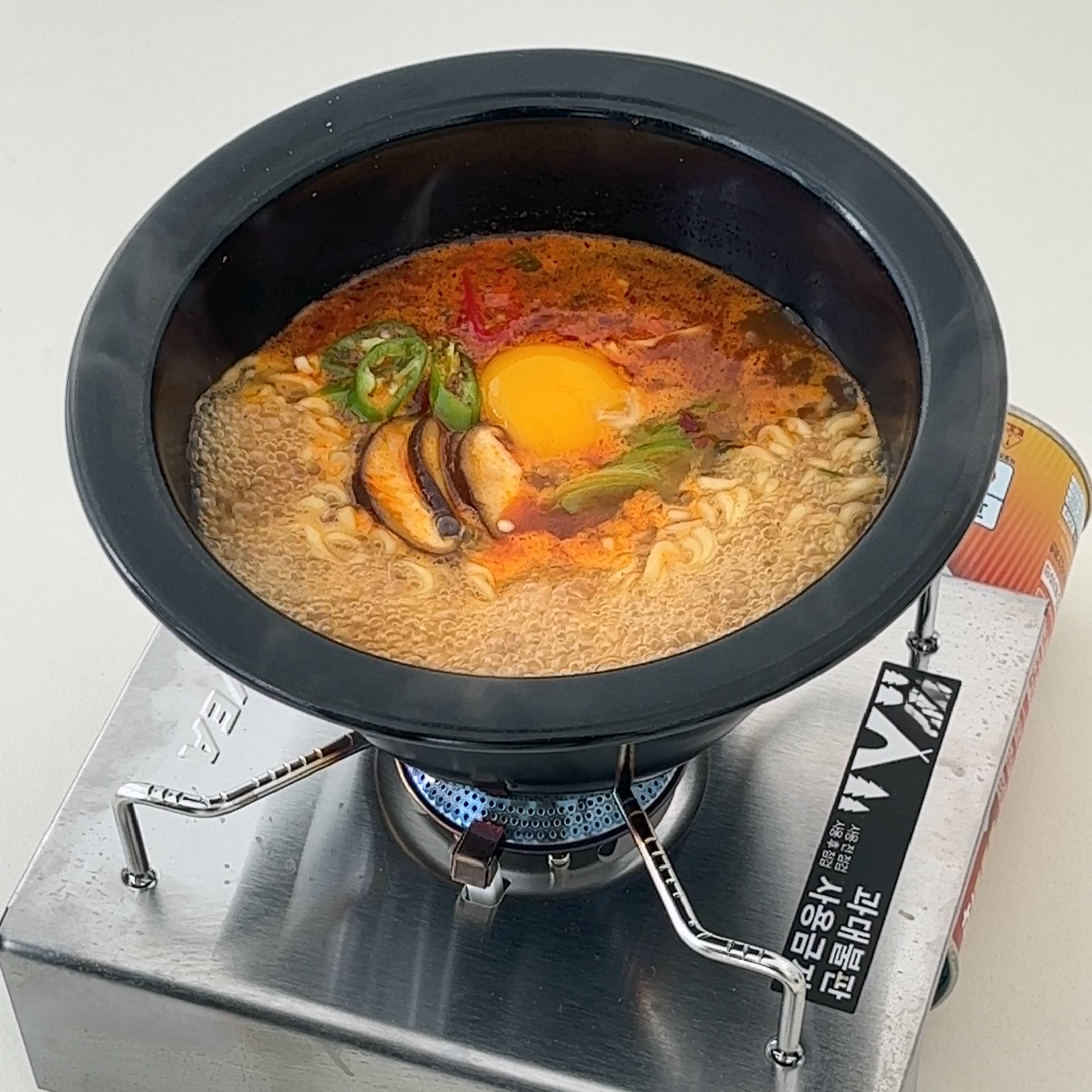 법랑 보울 20cm 국산 라면그릇 인덕션 샐러드볼 면기 믹싱볼 포케 덮밥 - 상세 이미지 2