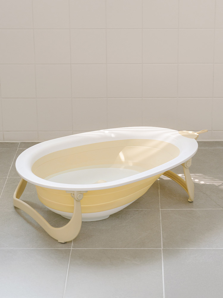 폴레드 허그베어 2in1 아기 욕조 신생아 유아 접이식