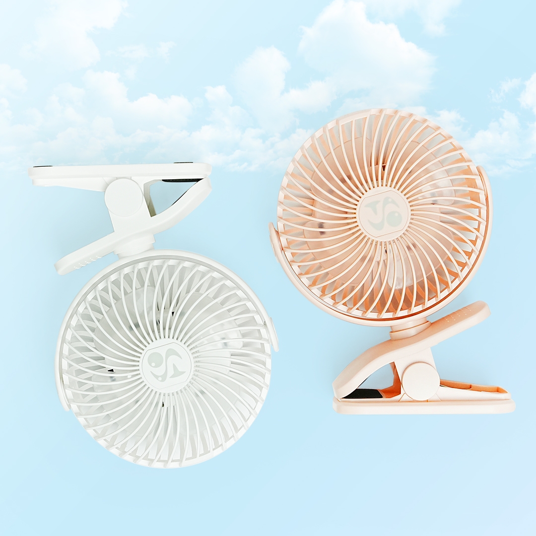 [누비앤타보] 타보 유모차 선풍기 자전거 트래블러 트라이크 웨건 집게형 탁상용 휴대용