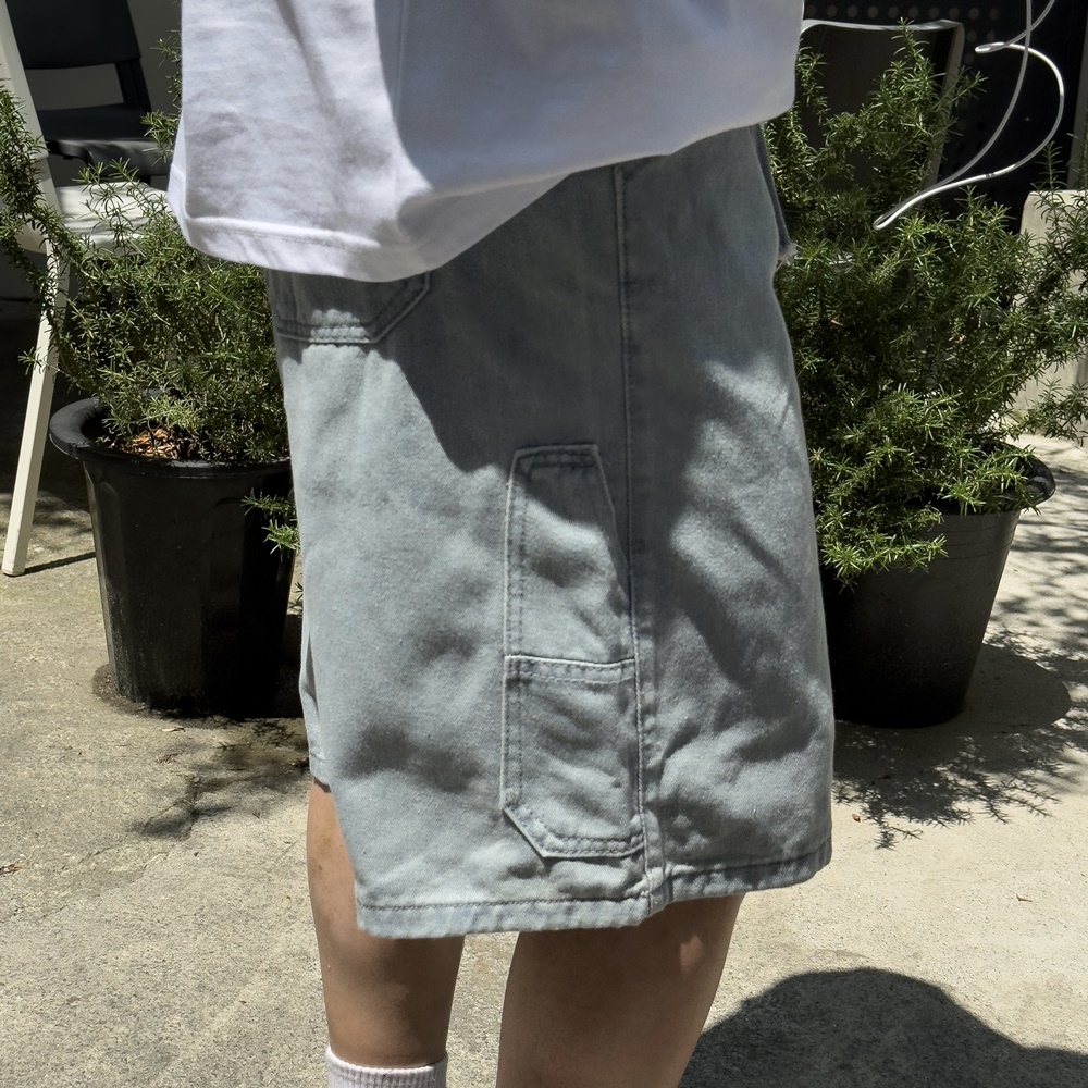 카펜터팬츠 남자버뮤다팬츠 남자6부반바지 - 상세 이미지 4