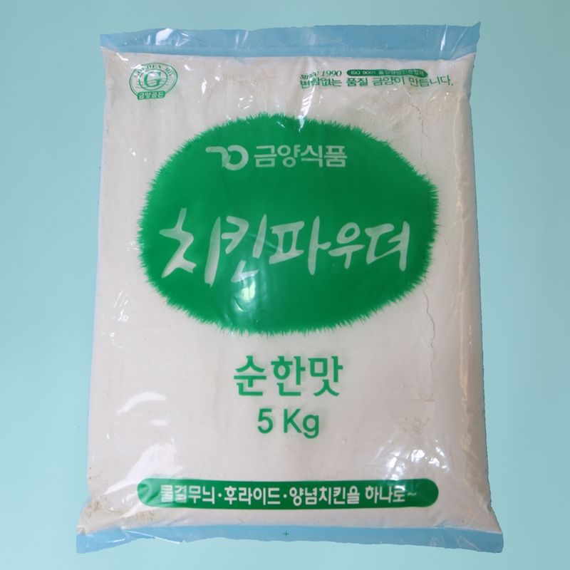 금양식품 크리스피 치킨파우더 순한맛 5KG 물결 - 상품 이미지