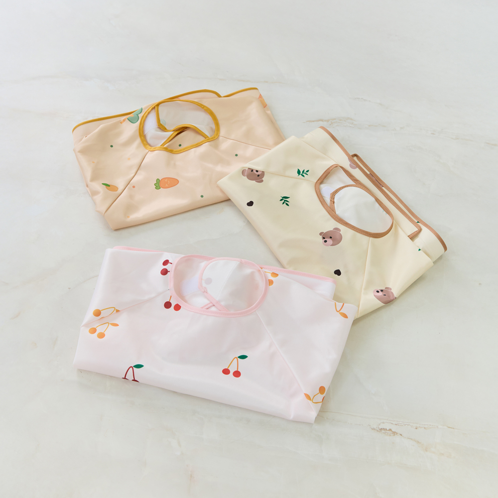 더마더 자기주도이유식 매트 아기 턱받이 트레이키트