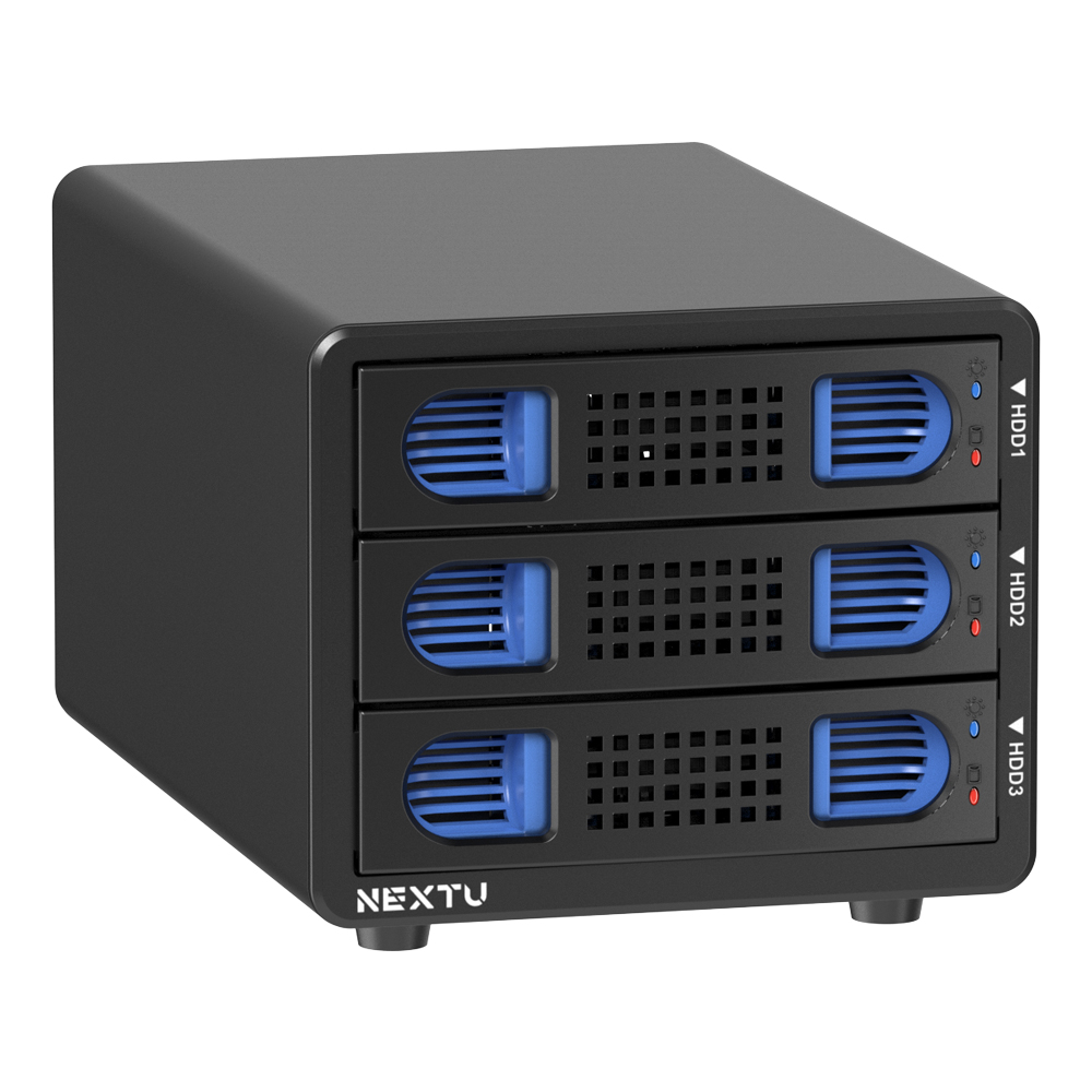 넥스트유 하비온 3베이 DAS USB3.0 5Gbps HDD SDD 데이터스토리지 - 상세 이미지 3