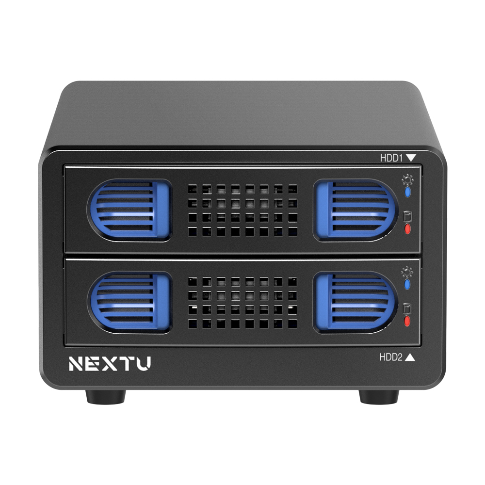 넥스트유 하비슈 2베이 DAS USB3.0 5Gbps HDD SDD 데이터스토리지 - 상세 이미지 2