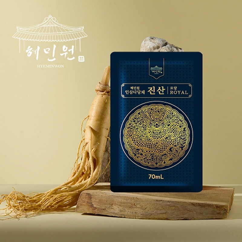 혜민원 인삼다당체 진산 로얄 TV방영 특허 공법 원료 30포, 5개 이미지 8